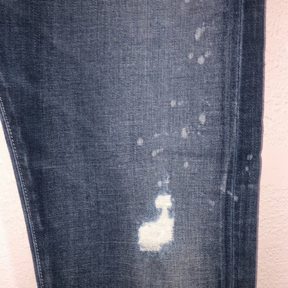 Citizens of Humanity Distressed Palmer Baggy Pant Denim Jeans Size 31 - Picture 4 of 11